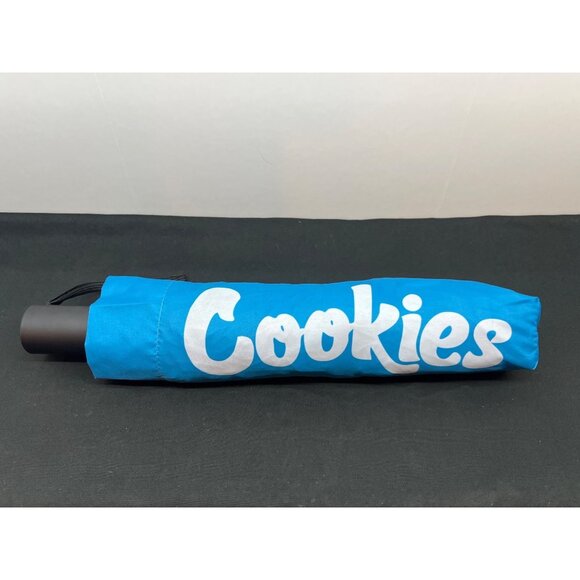 Cookies Blue Folding Umbrella - Picture 1 of 4